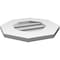 Ekena Millwork Octagonal Surface Mount PVC Gable Vent: Functional, w/ 3-1/2"W x 1"P Standard Frame, 16"W x 16"H GVPOC16X1601SF - alternate 5